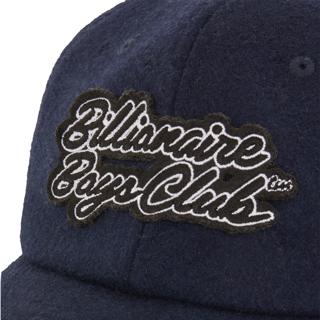 Billionaire Boys Club Script Logo Dad Cap in Navy