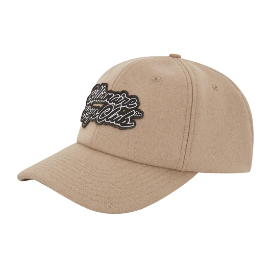 Billionaire Boys Club Script Logo Dad Cap in Sand