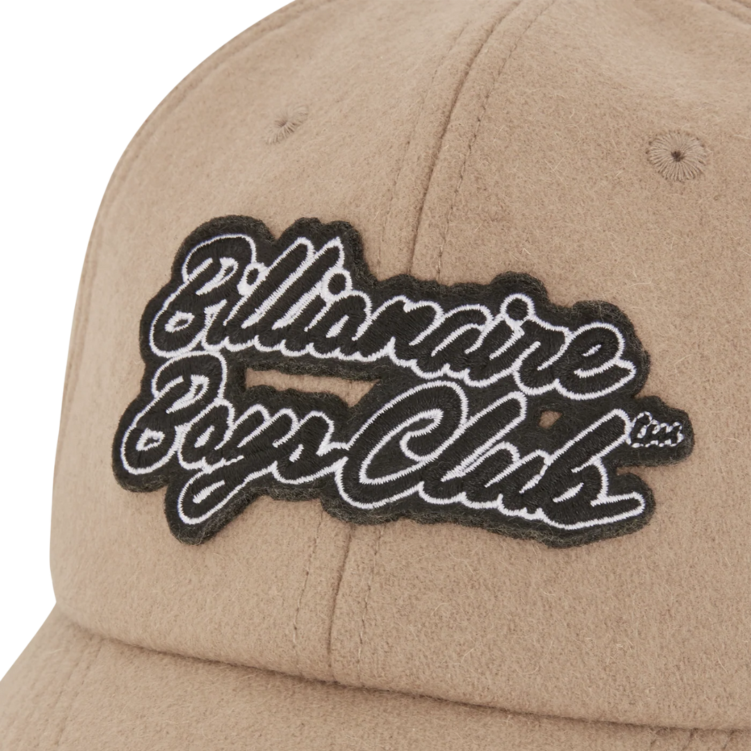 Billionaire Boys Club Script Logo Dad Cap in Sand