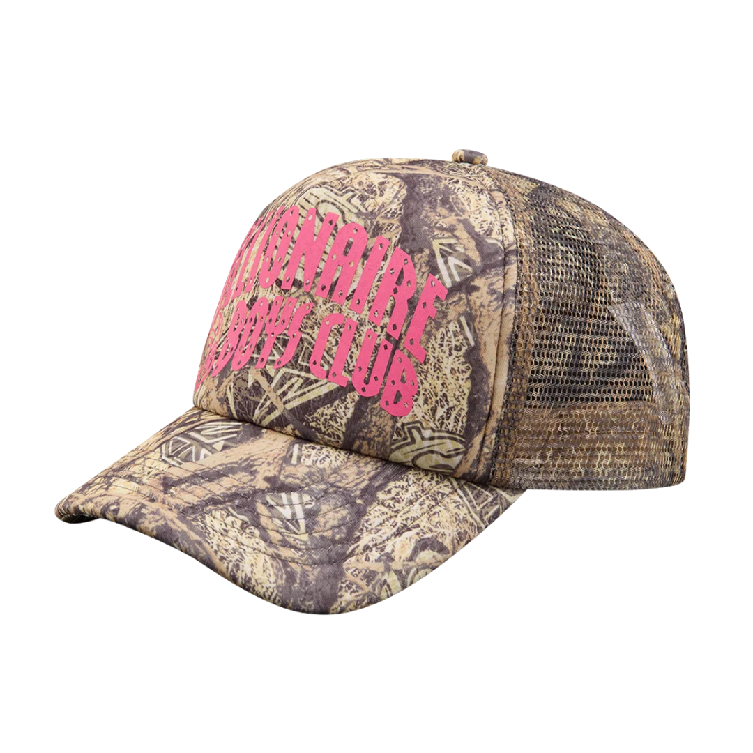 Billionaire Boys Club Diamonds & Dollars Camo Arch Logo Cap