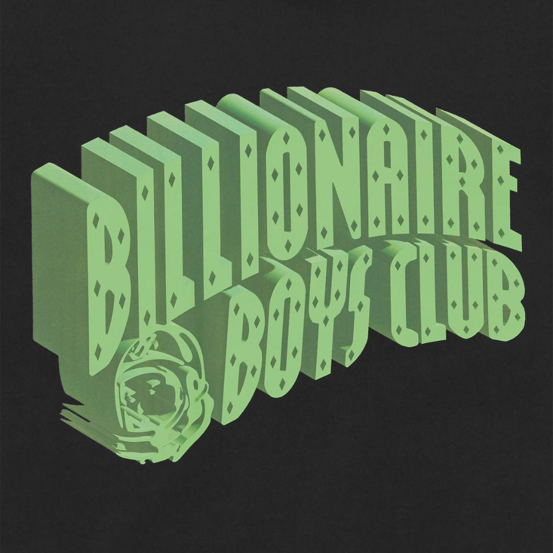 Billionaire Boys Club 3D Arch Logo T-Shirt in Black