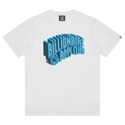 Billionaire Boys Club 3D Arch Logo T-Shirt in White