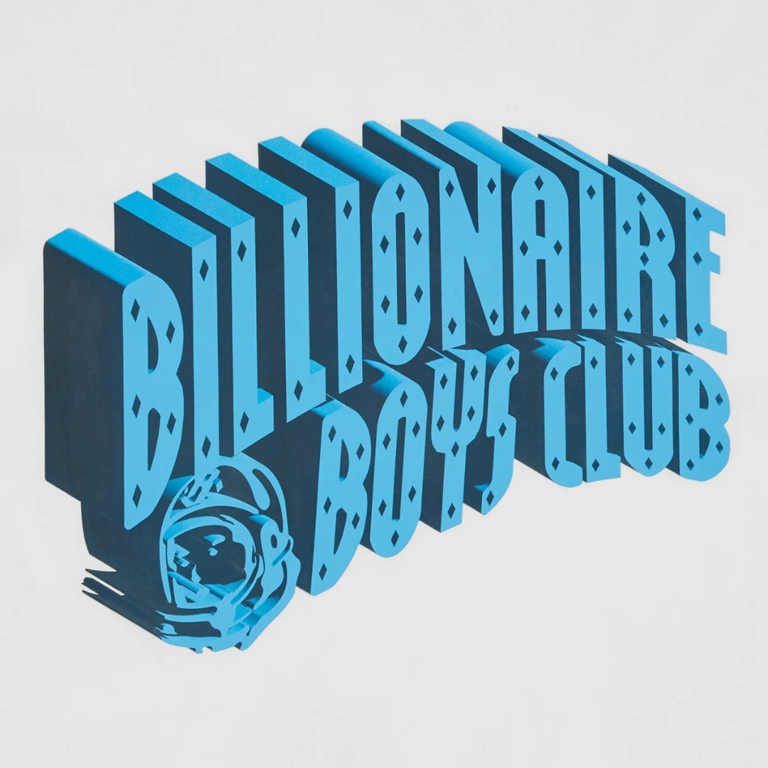 Billionaire Boys Club 3D Arch Logo T-Shirt in White