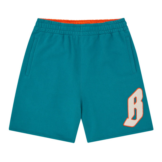 Billionaire Boys Club Flying B Sweatshorts in Teal