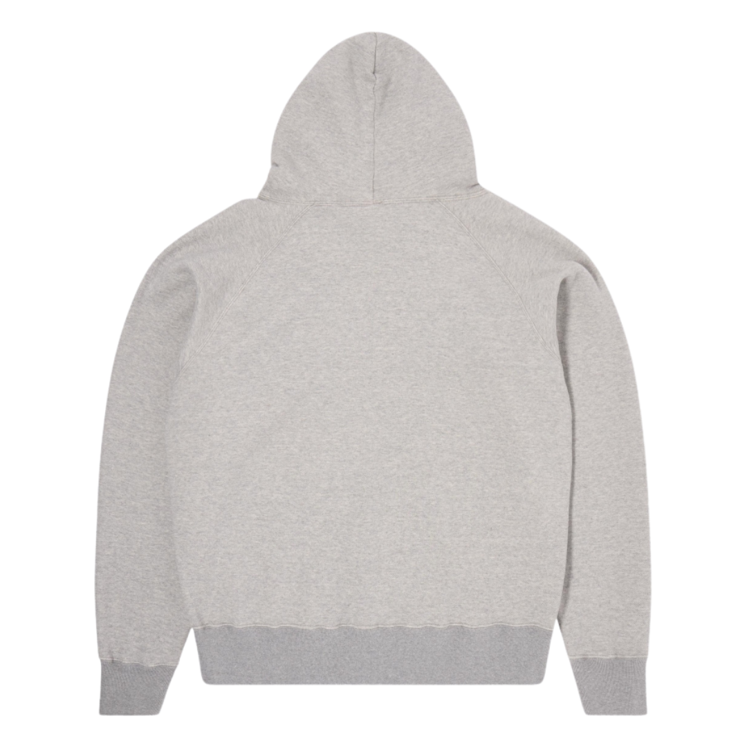 Edwin Raglan Sleeve Hoody in Grey