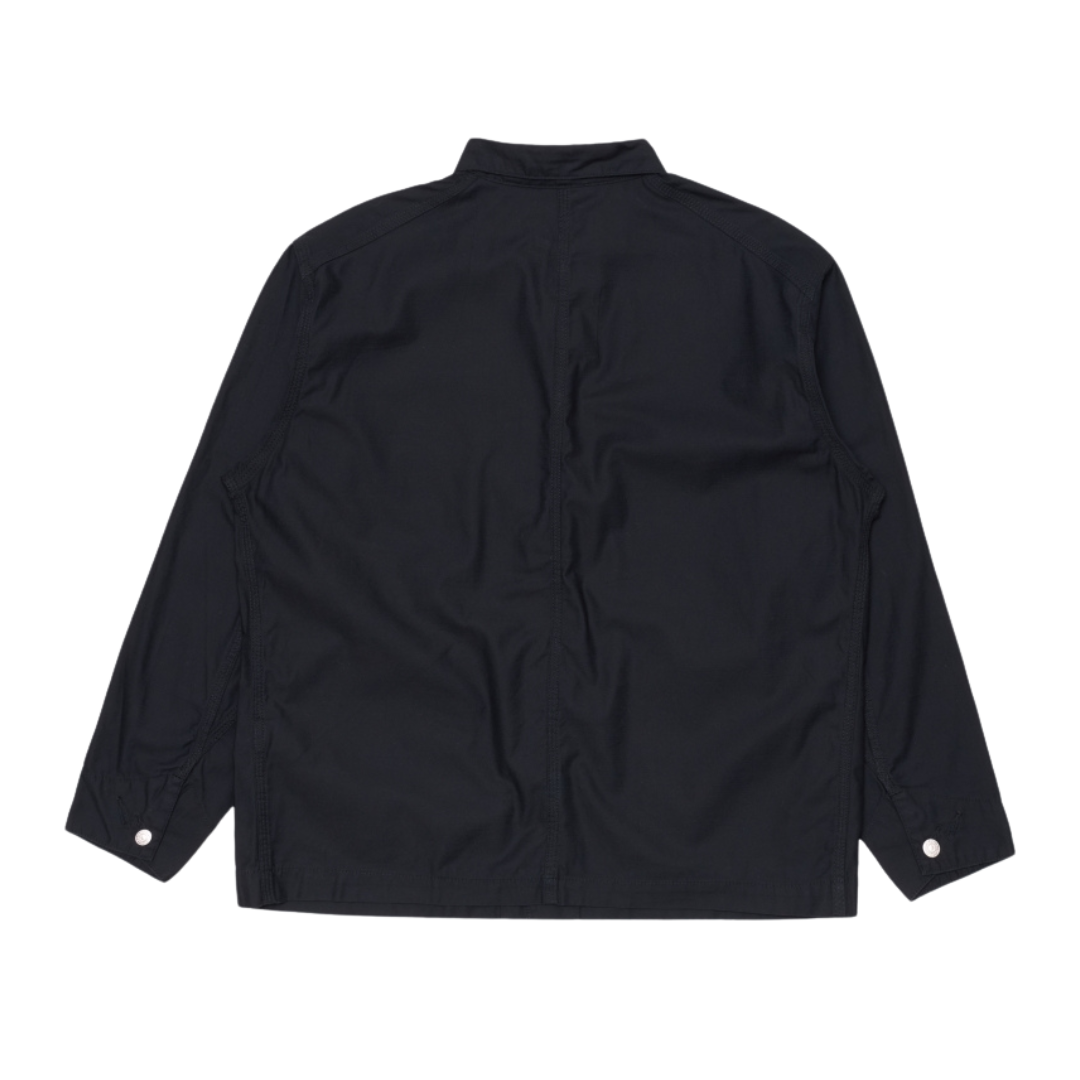 Edwin Coverall Overshirt in Black