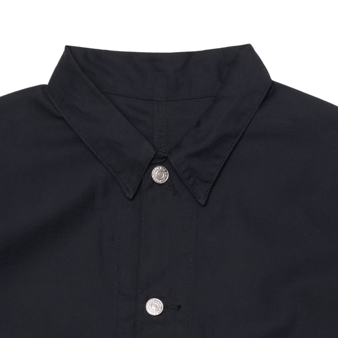 Edwin Coverall Overshirt in Black