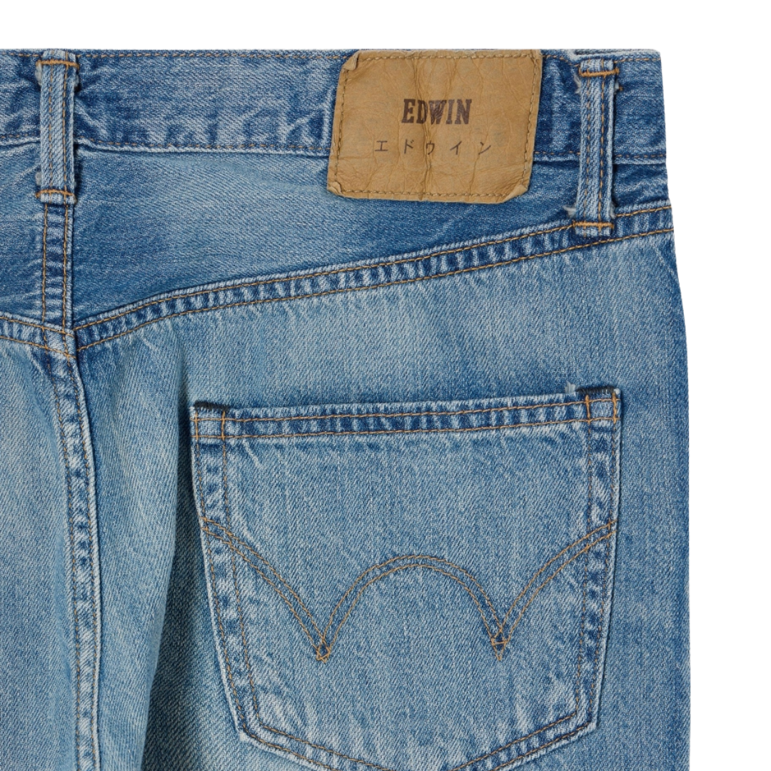 Edwin Regular Straight Jeans in Blue - Light Used