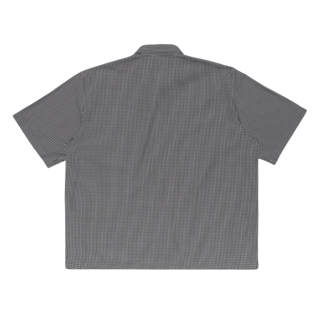 Edwin Millbury Short Sleeve Shirt in Black & White