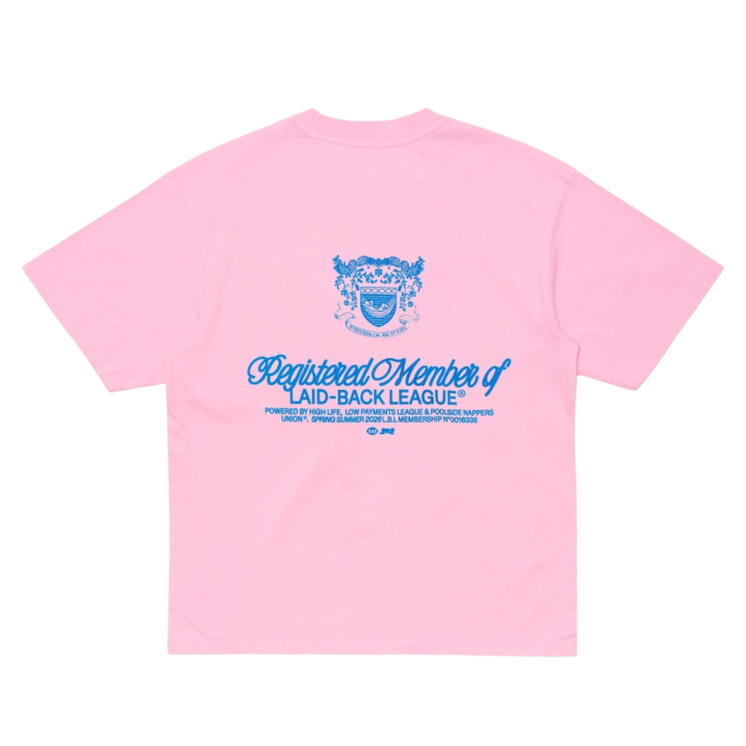 T-shirt Edwin Laid-Back League Rose Begonia