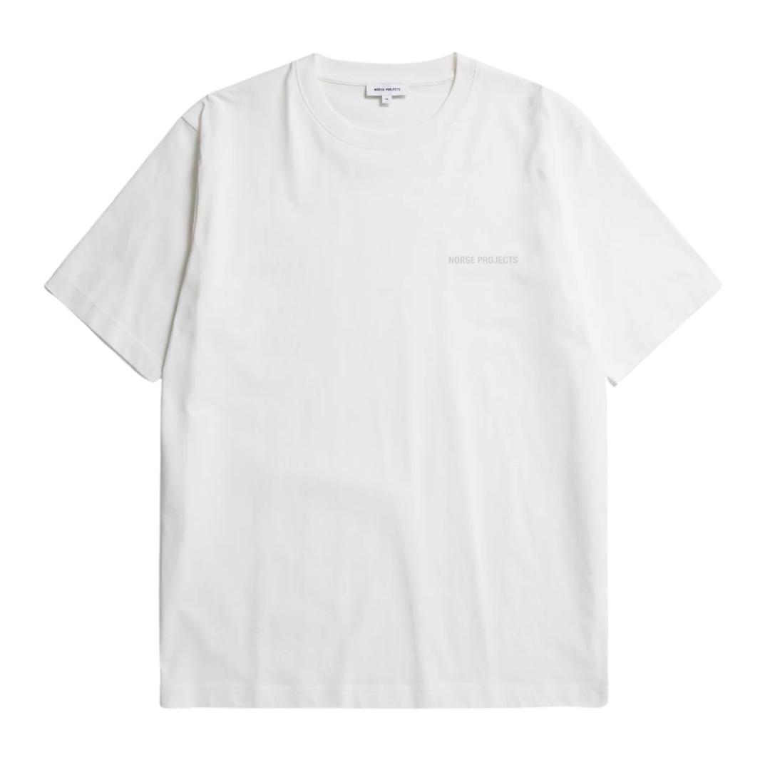 T-shirt Norse Projects Dyrehaven Logo Blanc