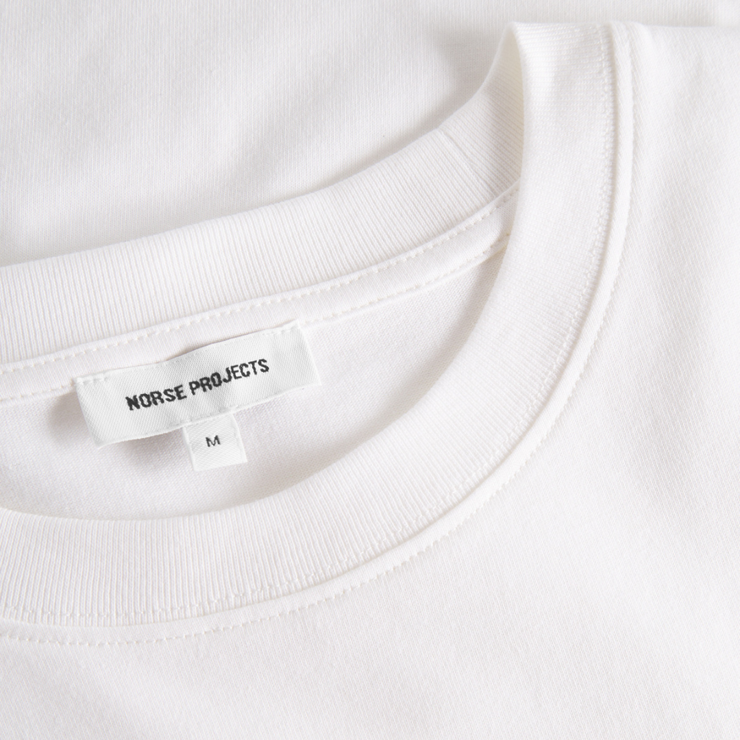 T-shirt Norse Projects Dyrehaven Logo Blanc