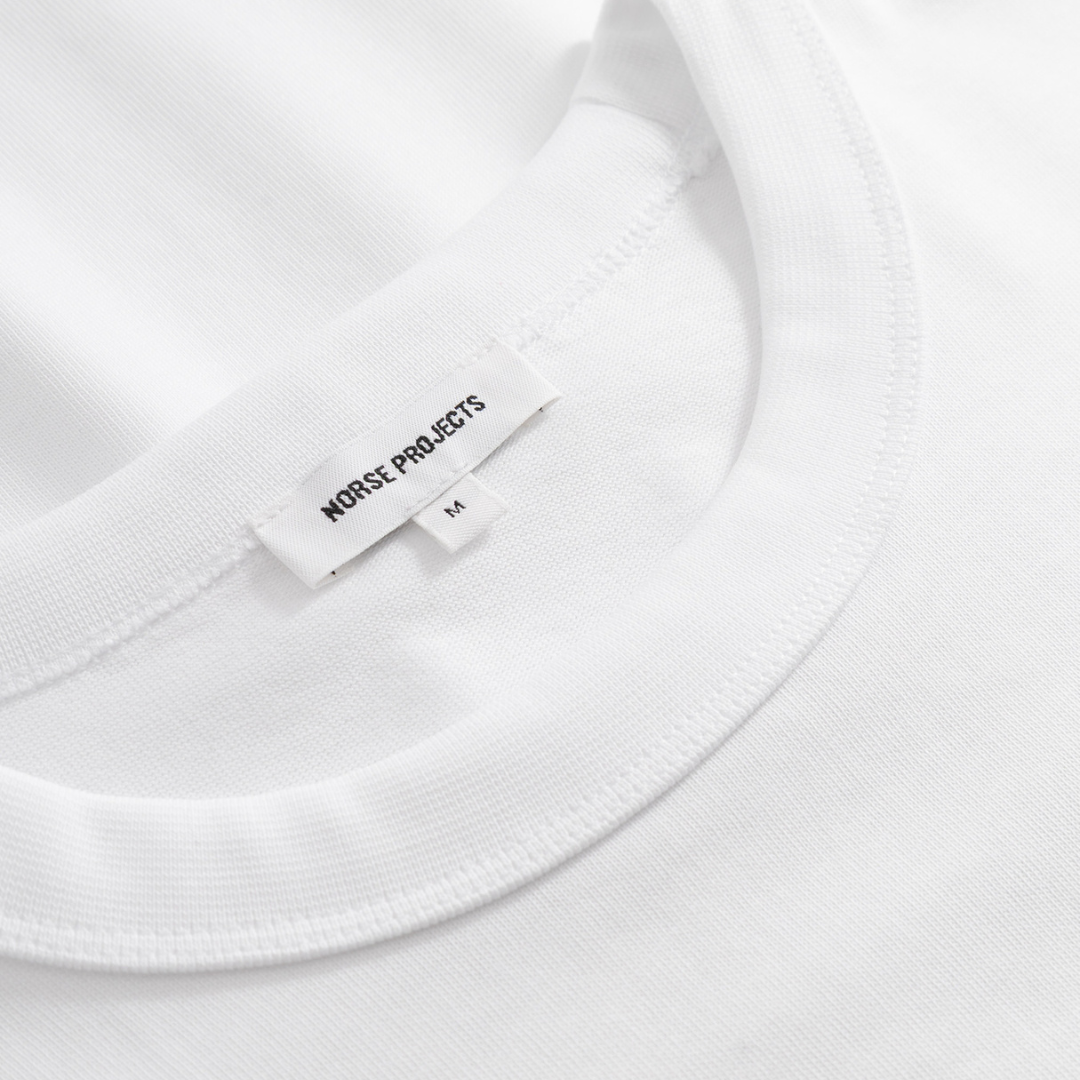 T-shirt imprimé Snekkersten Norse Projects blanc