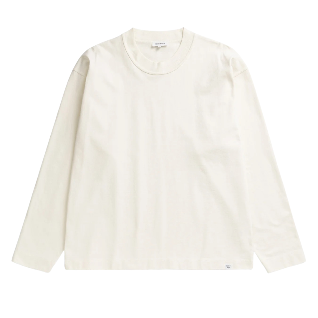 T-shirt manches longues Isefjord Ecru Norse Projects