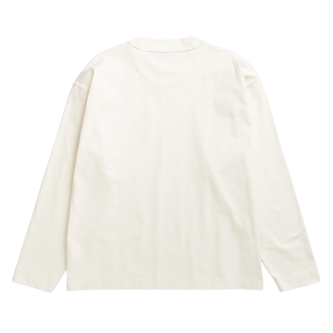 T-shirt manches longues Isefjord Ecru Norse Projects