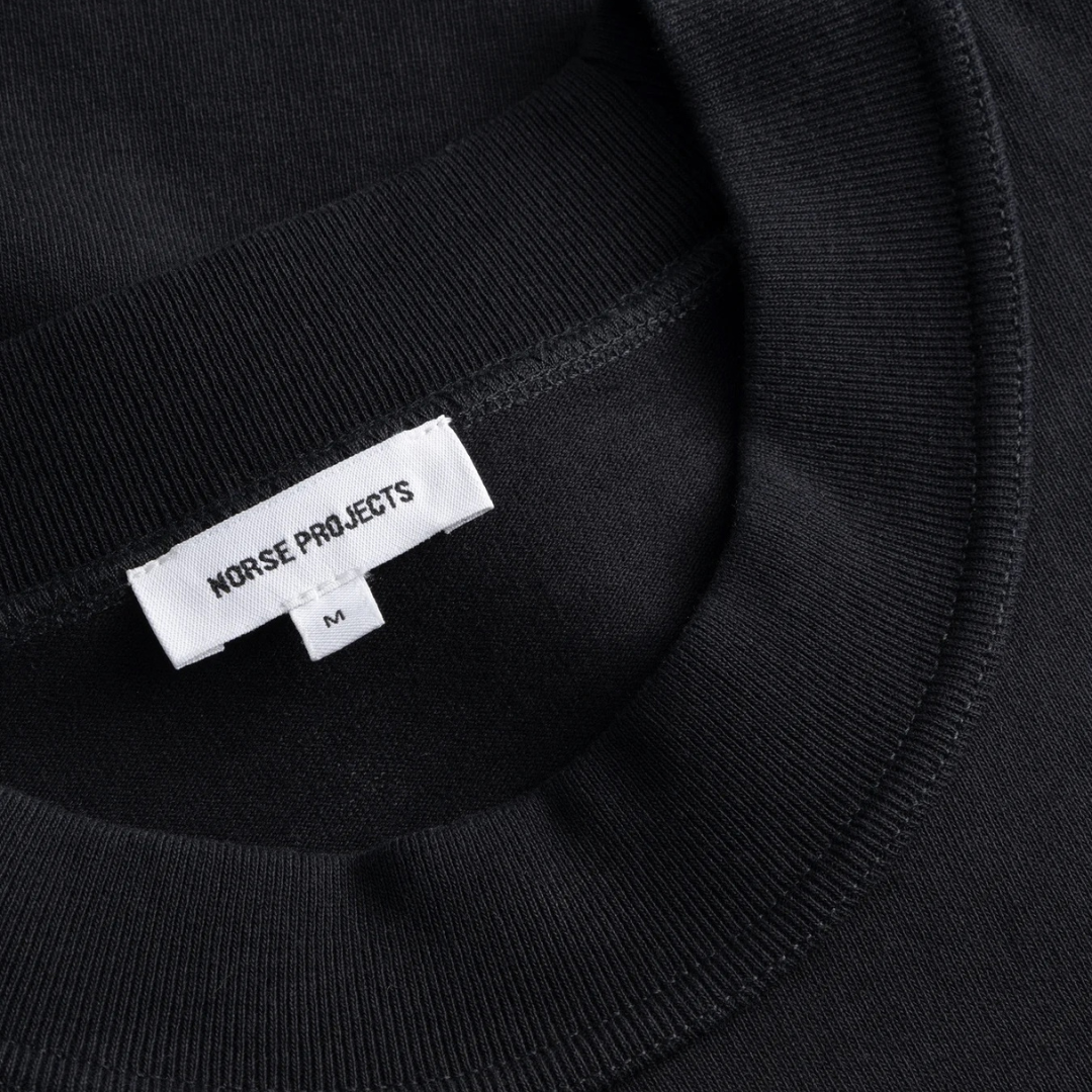 Norse Projects Isefjord T-shirt Manches Longues Noir