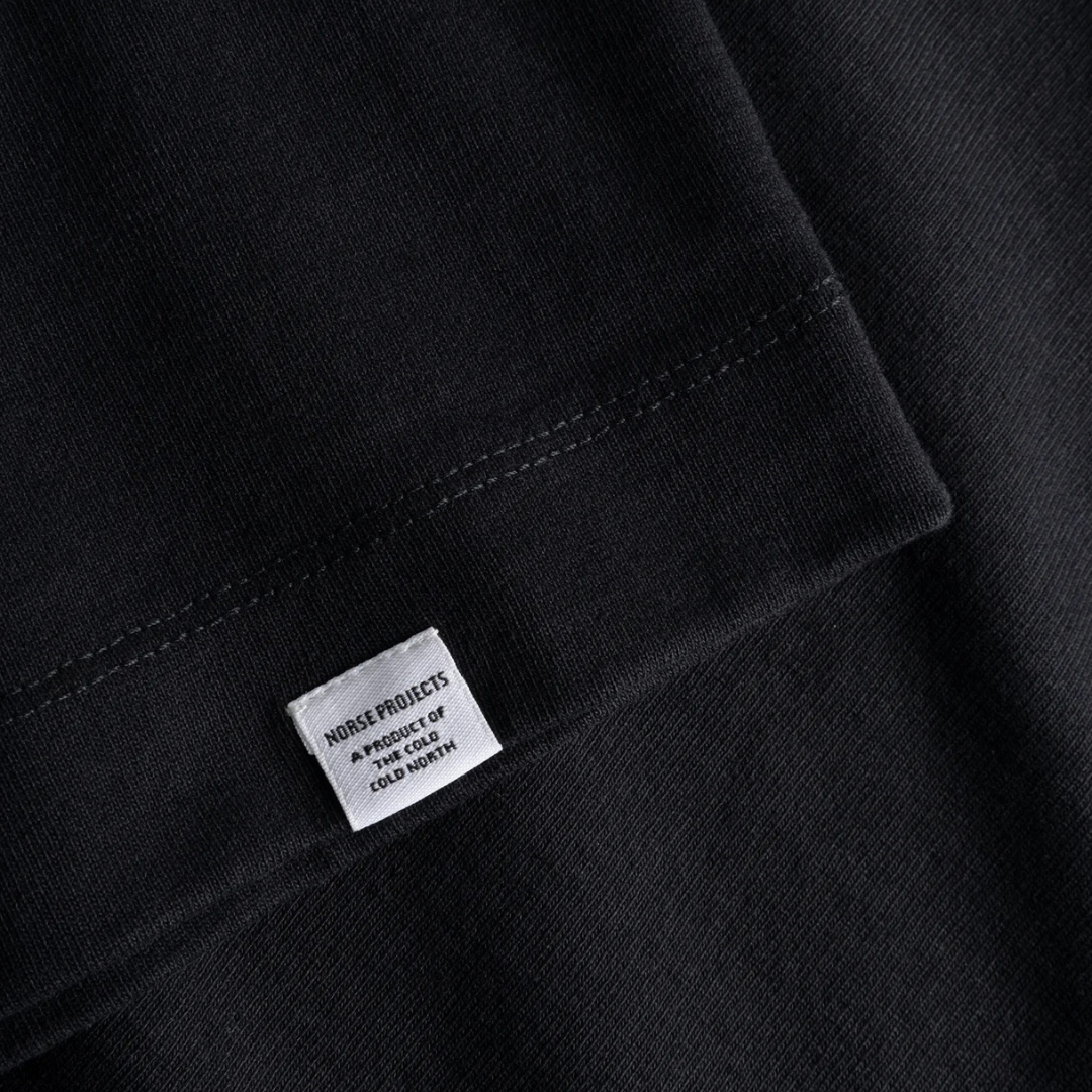 Norse Projects Isefjord T-shirt Manches Longues Noir
