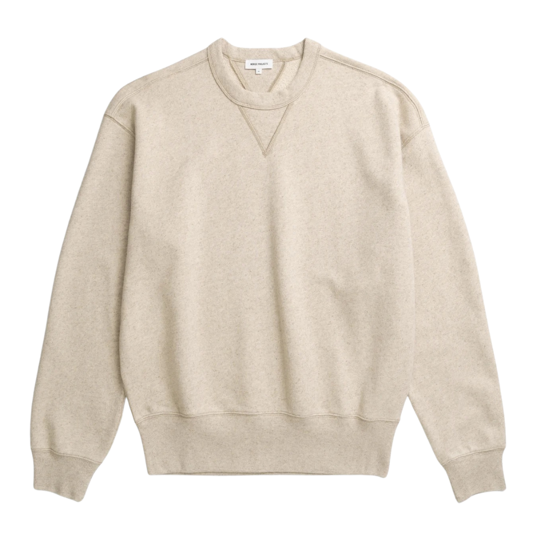 Norse Projects Kulhhuse Sweatshirt in Natural