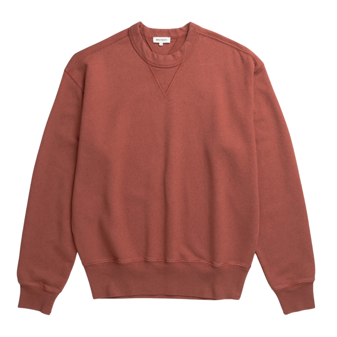 Norse Projects Kulhhuse Sweatshirt in Cowhide