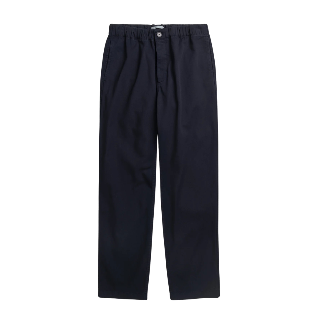Norse Projects Trysil Twill Trousers in Dark Navy