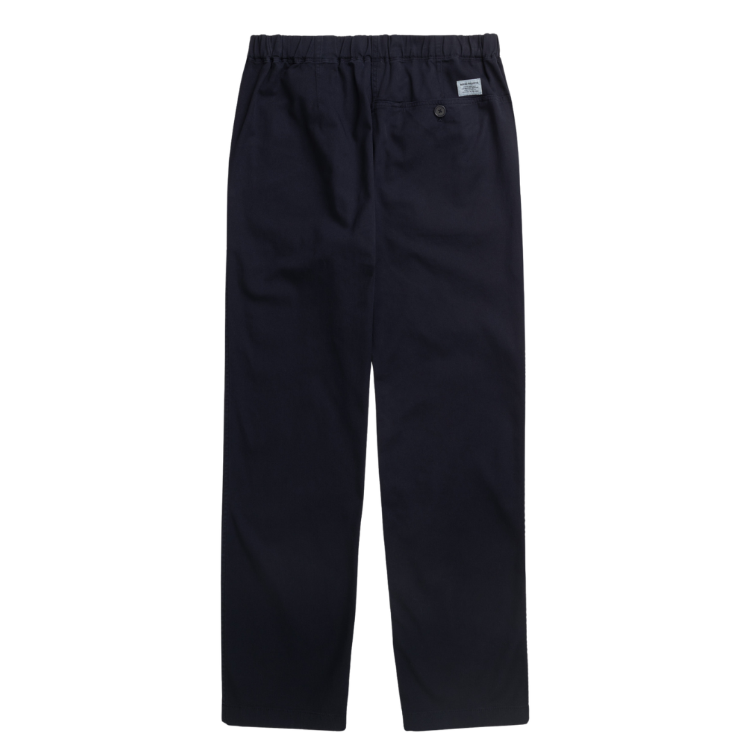 Norse Projects Trysil Twill Trousers in Dark Navy
