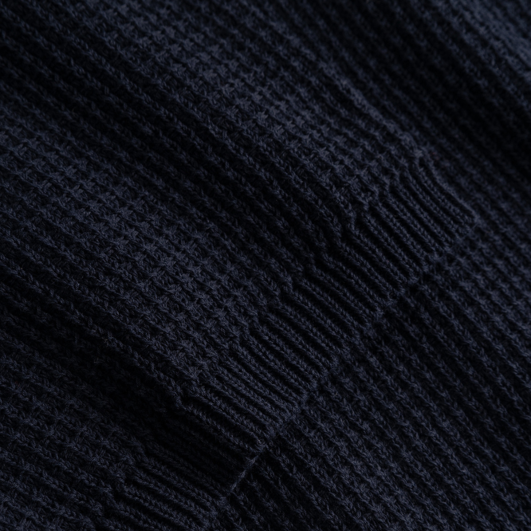 Polo en maille crêpe Anholt Norse Projects bleu marine foncé
