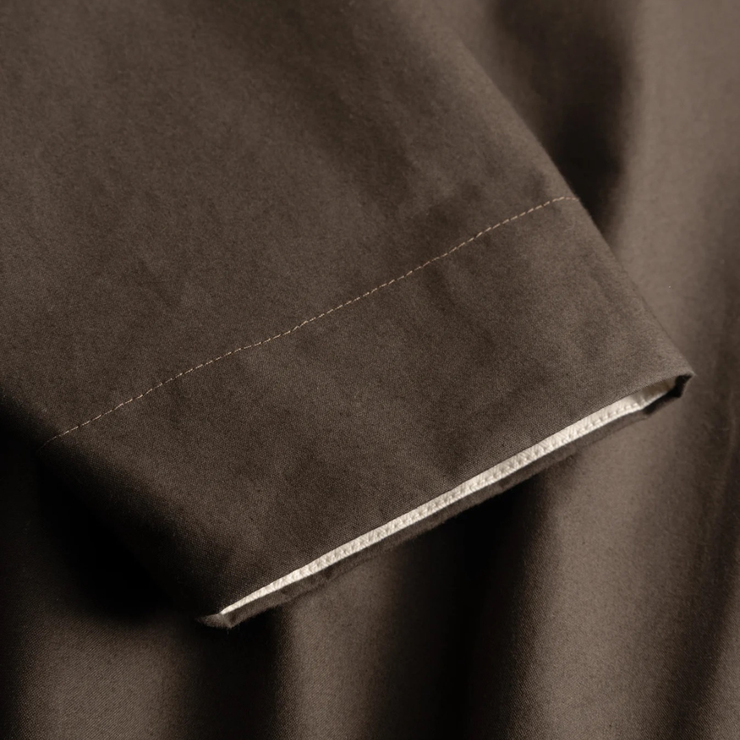Norse Projects Holmen Wax Jacket in Delicioso Brown