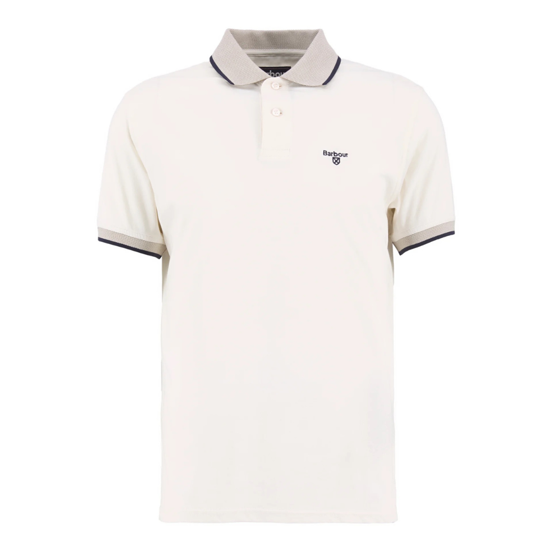 Barbour Cornsay Polo WHISPER WHITE