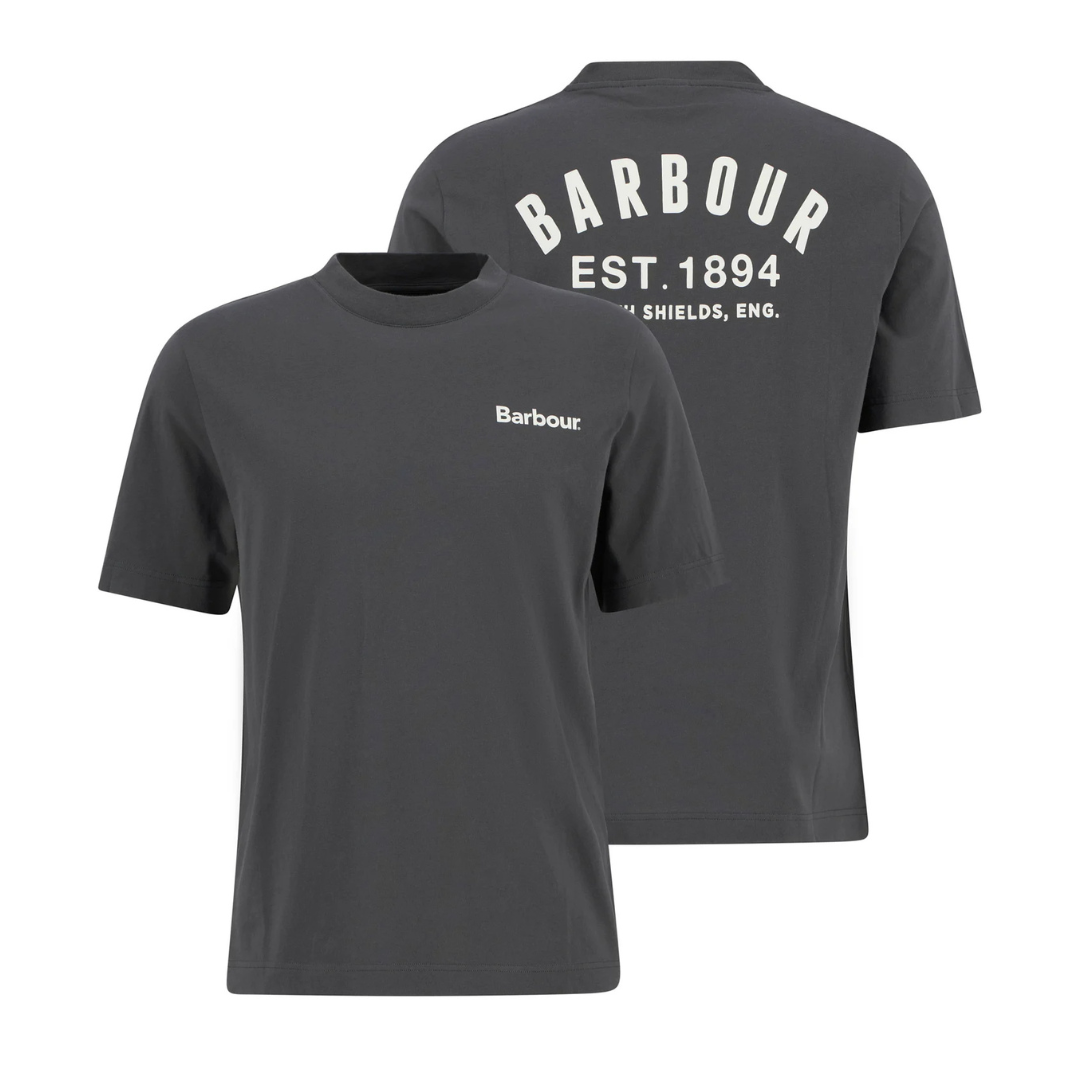 Barbour Packling T-Shirt in Asphalt