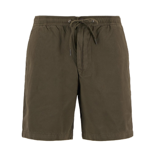 Barbour Oxford Shorts in Uniform Green