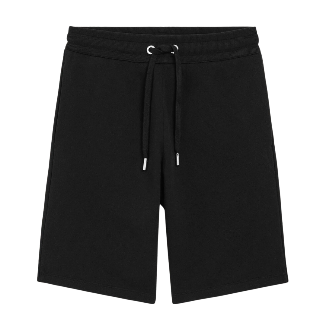AMI Paris Contrast ADC Shorts in Black