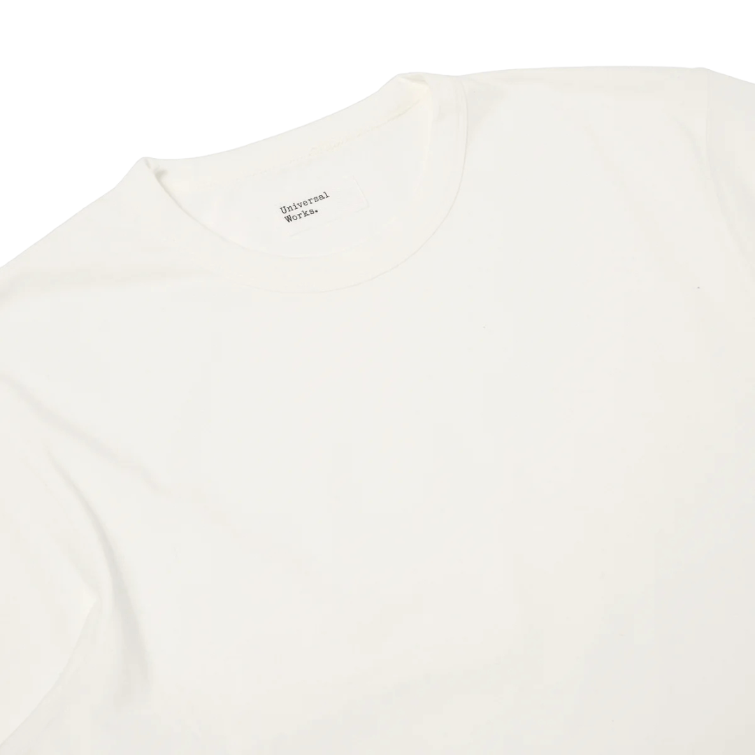 Universal Works Core T-Shirt in Ecru