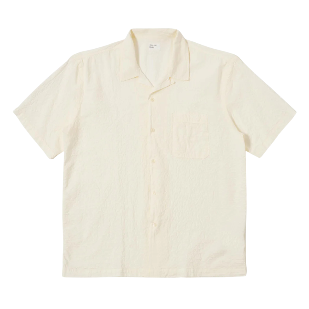 Universal Works Road Shirt in Ecru