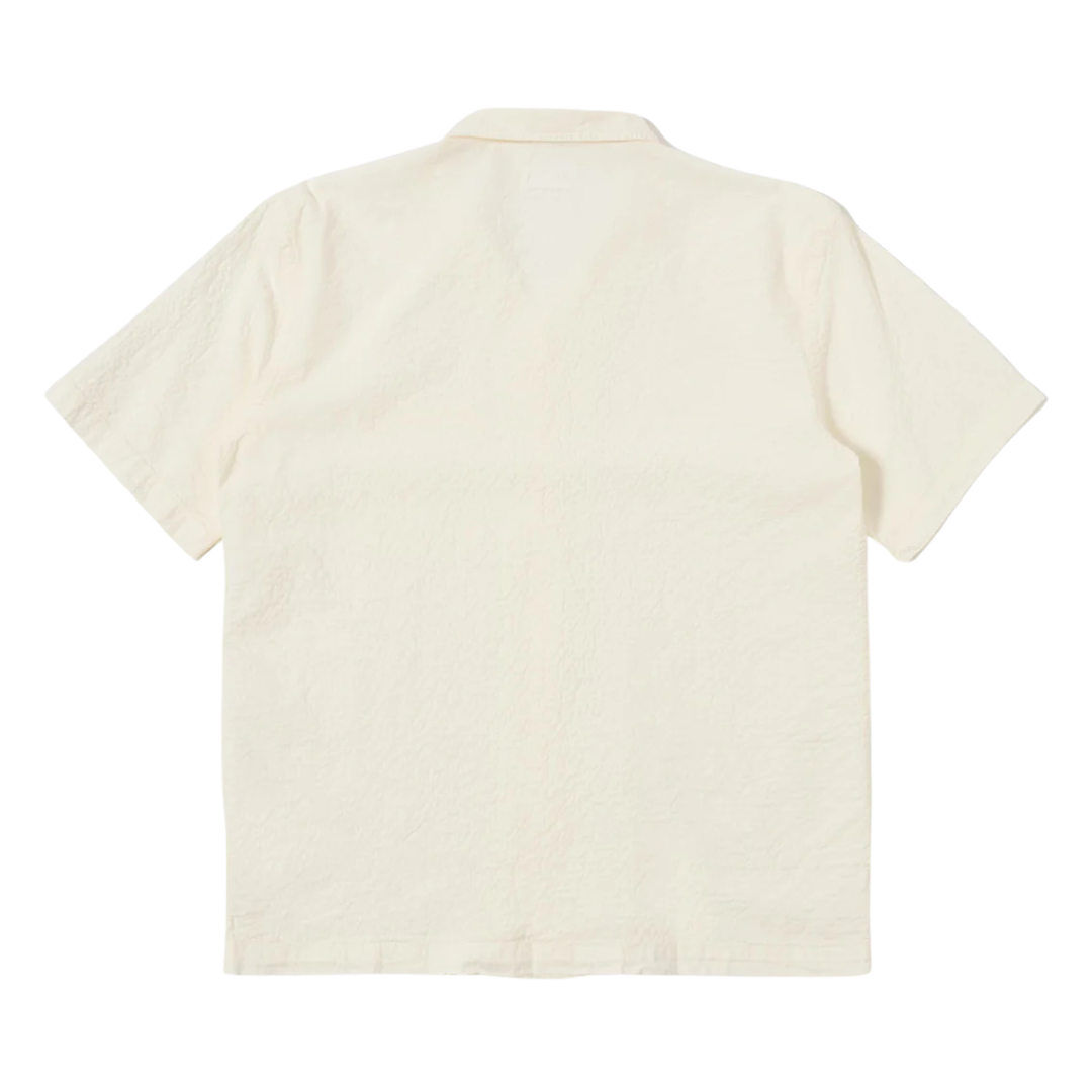 Universal Works Road Shirt in Ecru