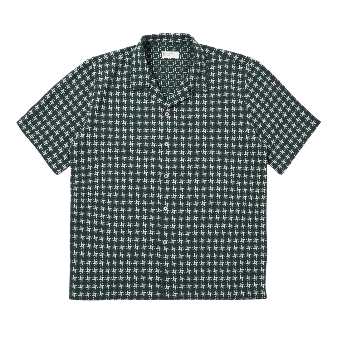 Universal Works Road Shirt in Green