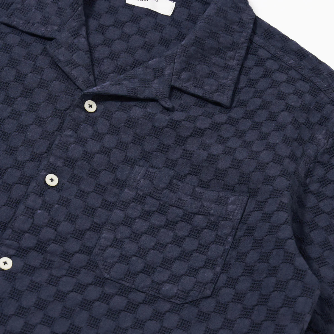 Universal Works Road Shirt in Navy