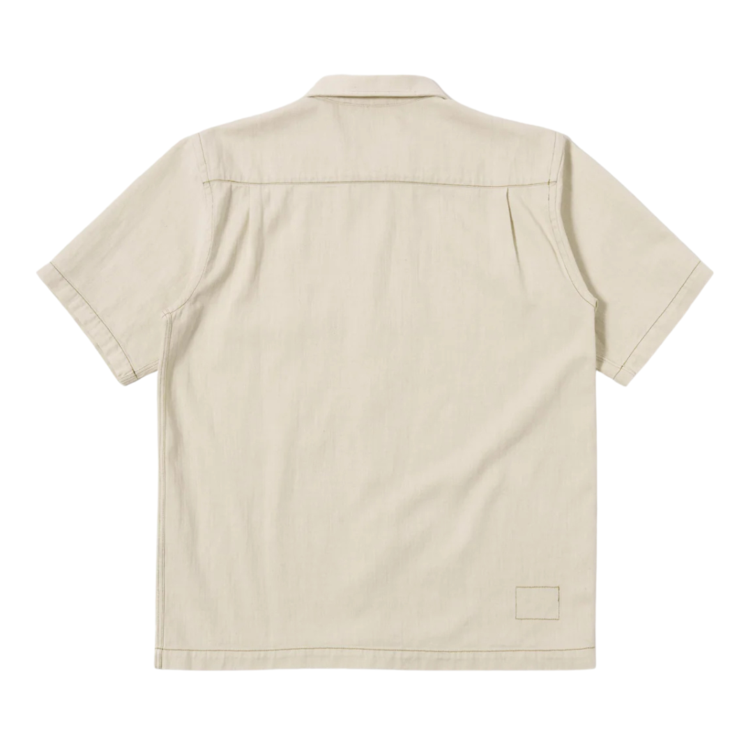 Universal Works Fatigue Shirt in Ecru