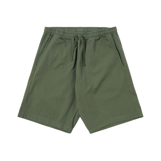 Universal Works Simple Short in Olive