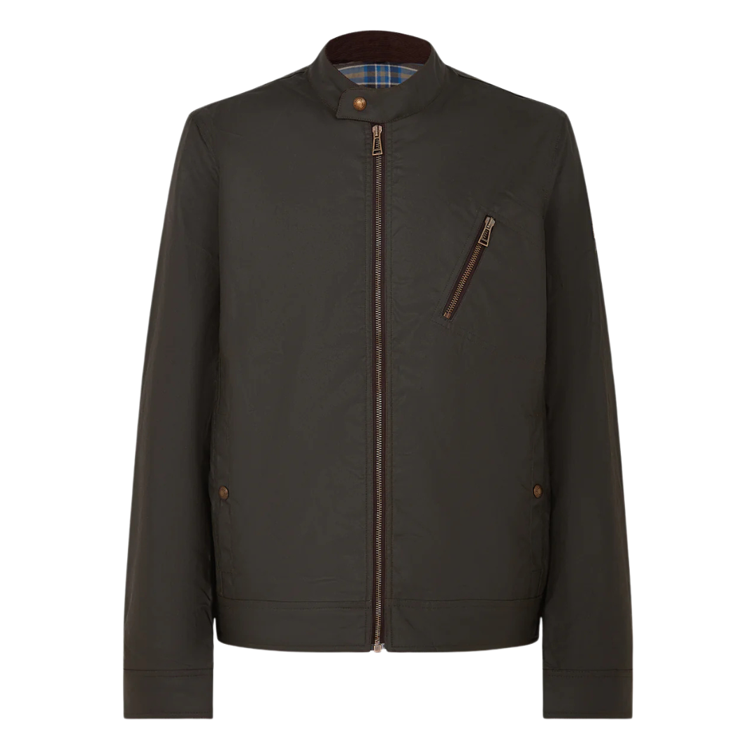 Belstaff Sideline Jacket in Faded Olive