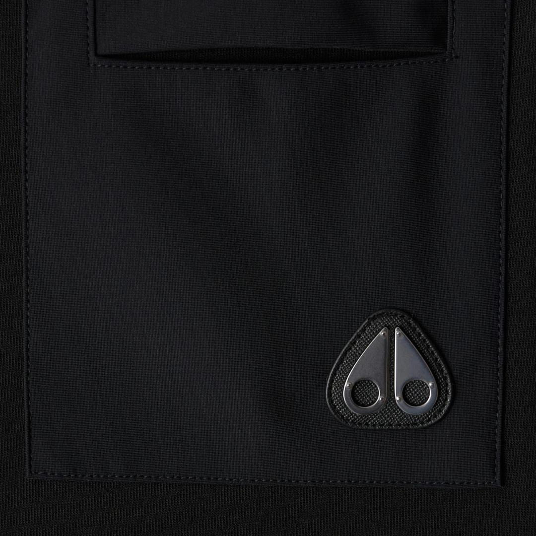 T-shirt Dalon Moose Knuckles noir
