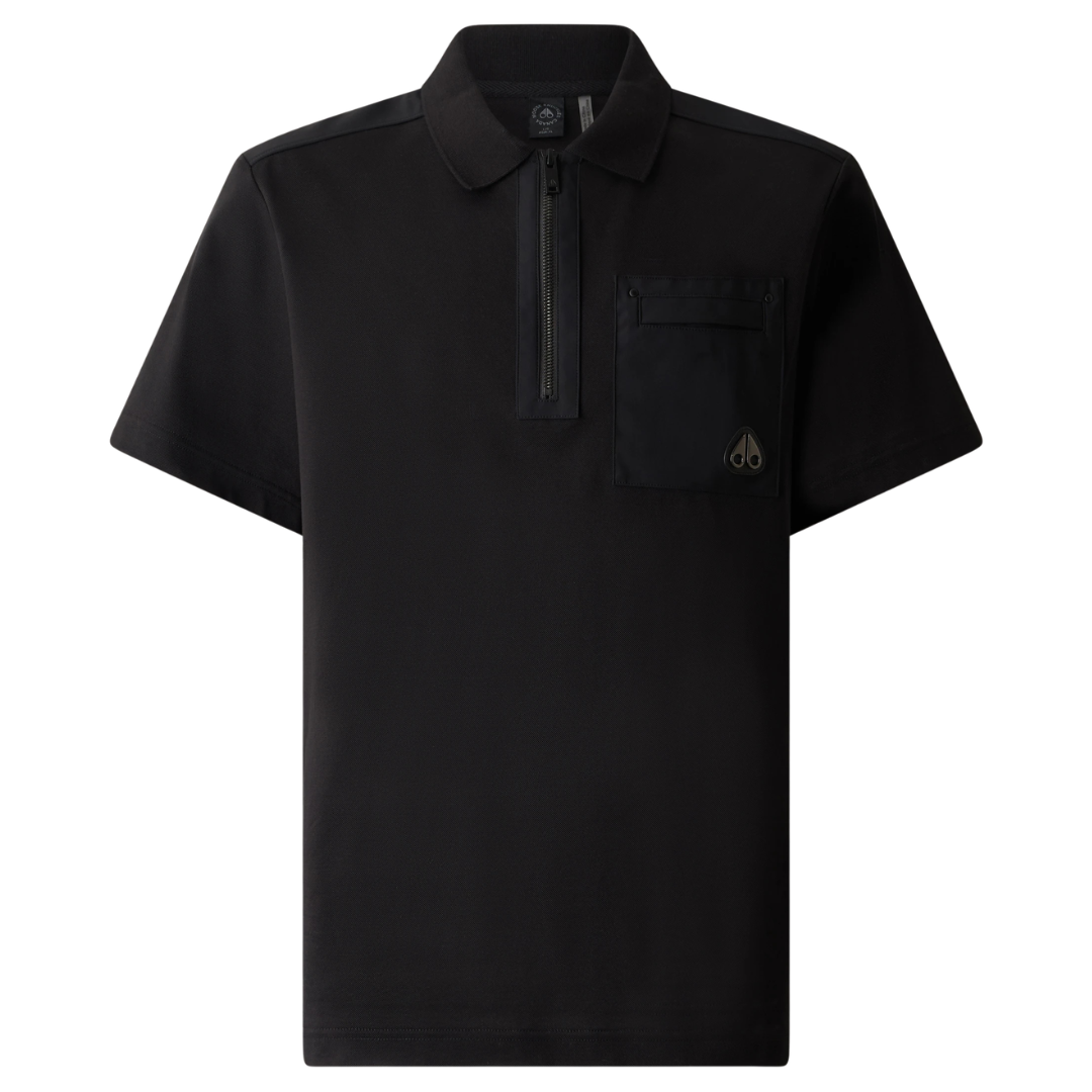 Moose Knuckles Dalon Polo in Black