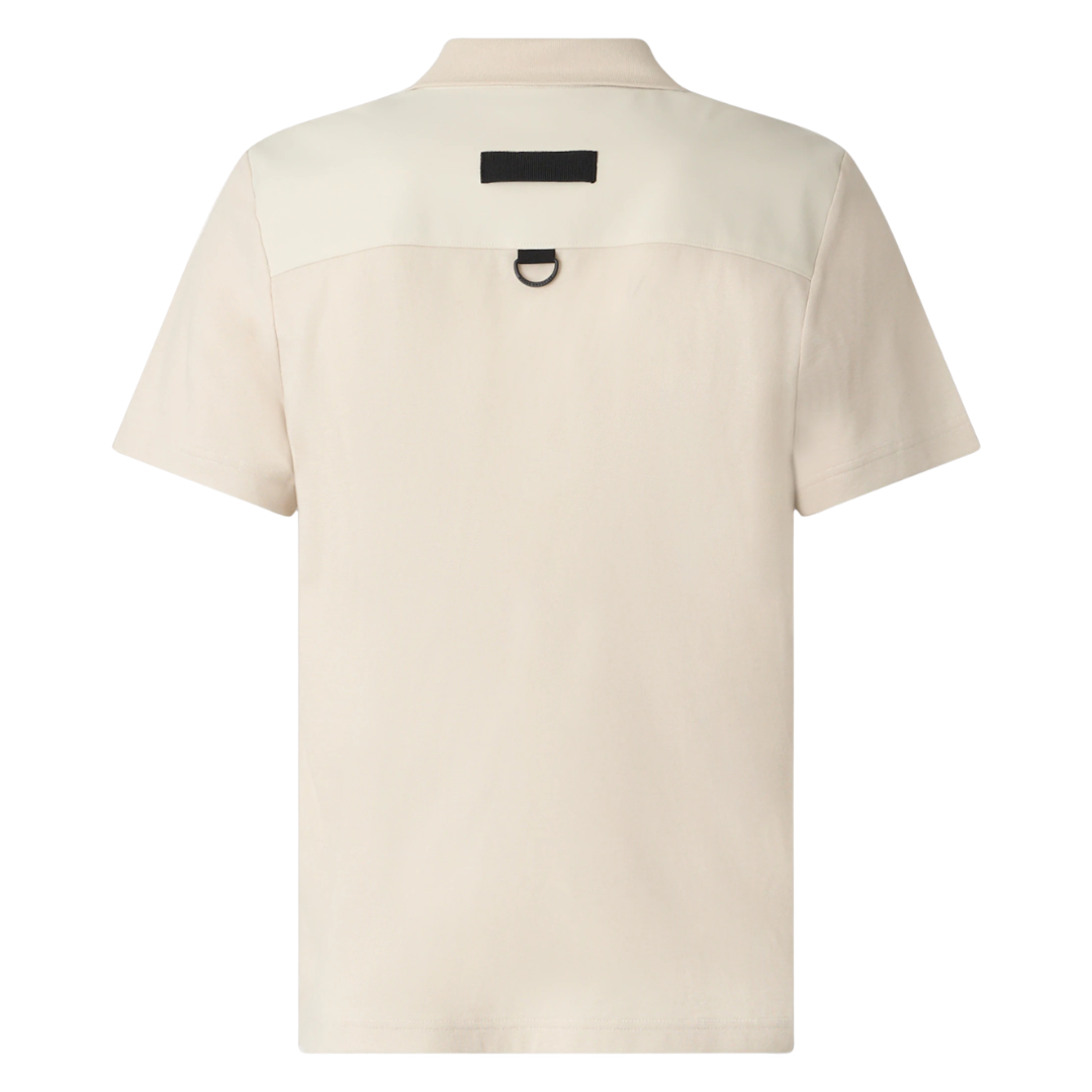 Moose Knuckles Dalon Polo in Alabaster