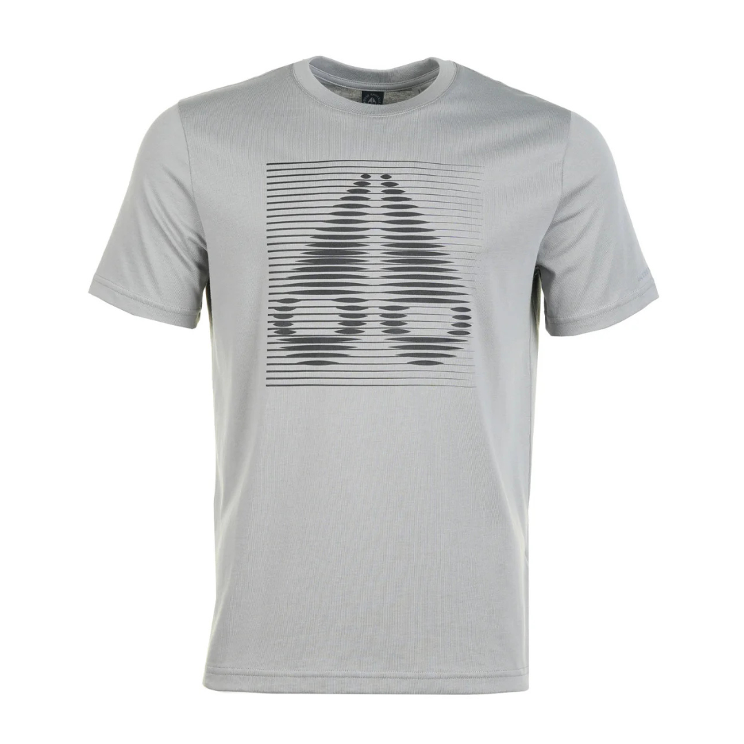 Moose Knuckles Raydaze T-Shirt in Industry Grey