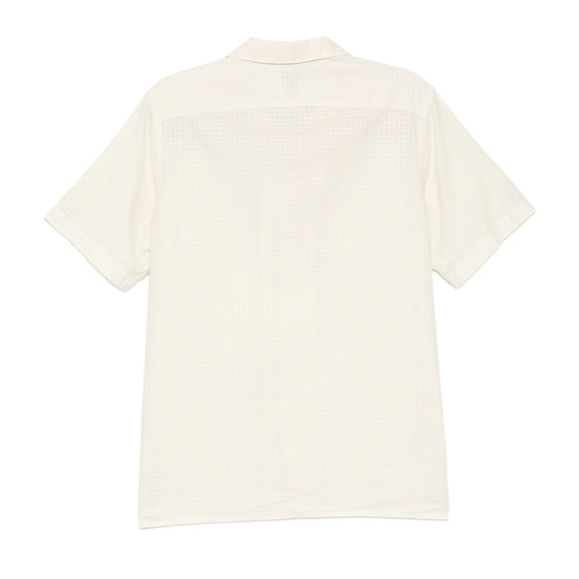 Paul Smith Casual Fit Textured Shirt in Ivory