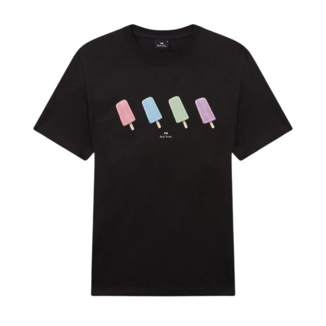 T-shirt Paul Smith Lollies Noir