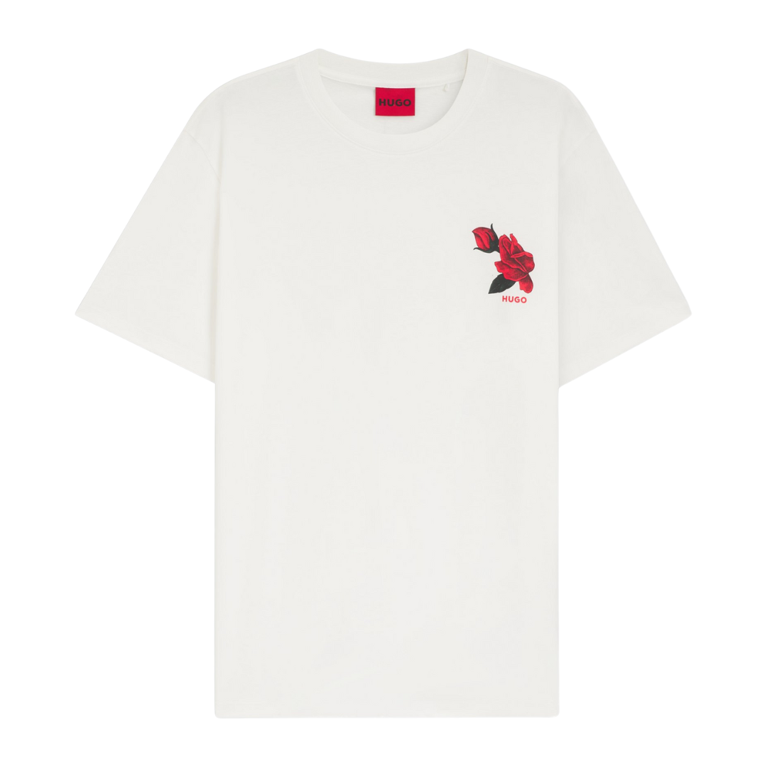 HUGO Dikerd T-Shirt in Natural