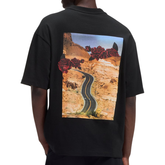 HUGO Domans T-Shirt in Black