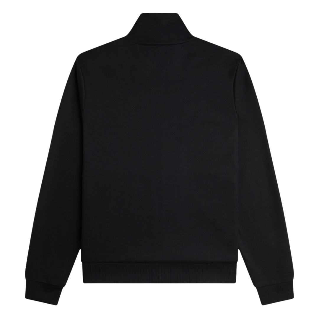 Fred Perry Stripe Tape Track Jacket in Black