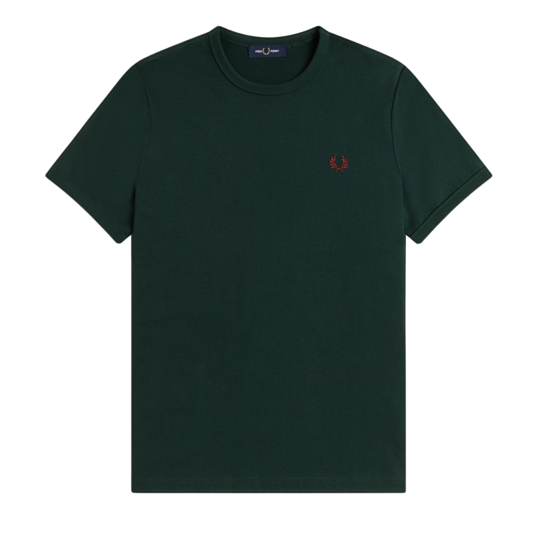 T-shirt Fred Perry Ringer coloris Grassroots
