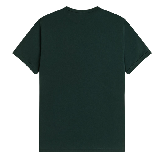 Fred Perry Ringer T-Shirt in Grassroots